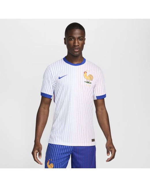 Nike White Fff ( Team) 2024/25 Match Away Dri-fit Adv Football Authentic Shirt Polyester for men