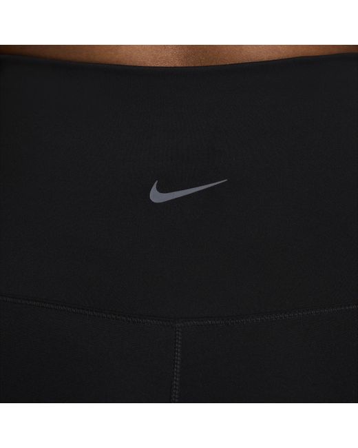 Nike Black (m) One High-waisted 7/8 leggings With Pockets (maternity) 50% Recycled Polyester