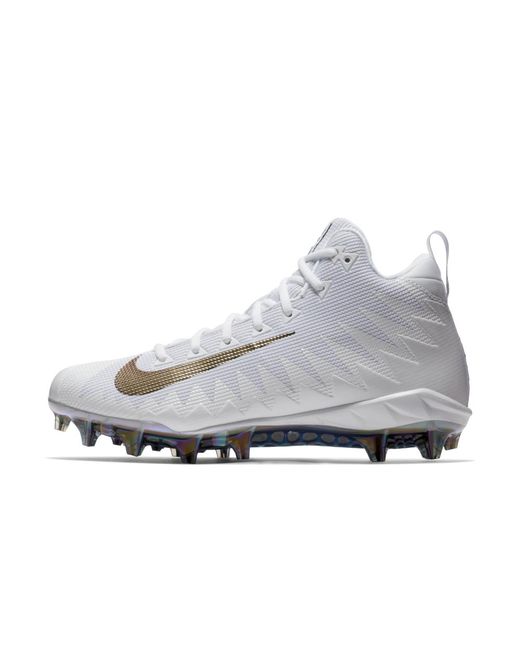 Nike Alpha Menace Pro Mid Men's Football Cleat in Gray for Men | Lyst