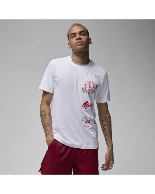 Nike White Brand T-shirt for men
