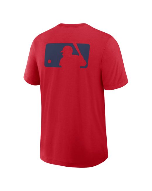 Nike Red Los Angeles Angels Authentic Collection Early Work Dri-Fit Mlb T-Shirt for men
