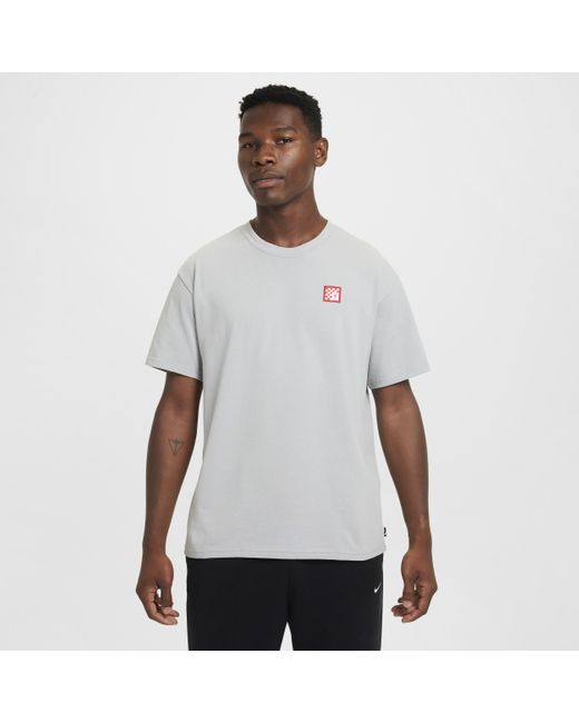 Nike White Liverpool F.C. Premium Football T-Shirt for men