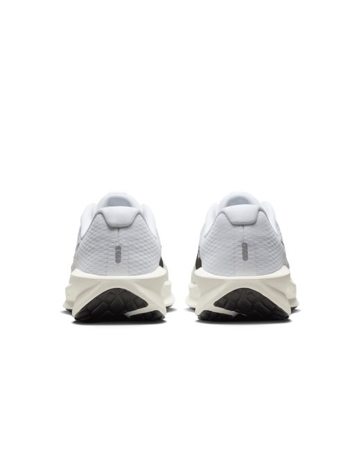 Nike White Downshifter 13 Road Running Shoes (Extra Wide)