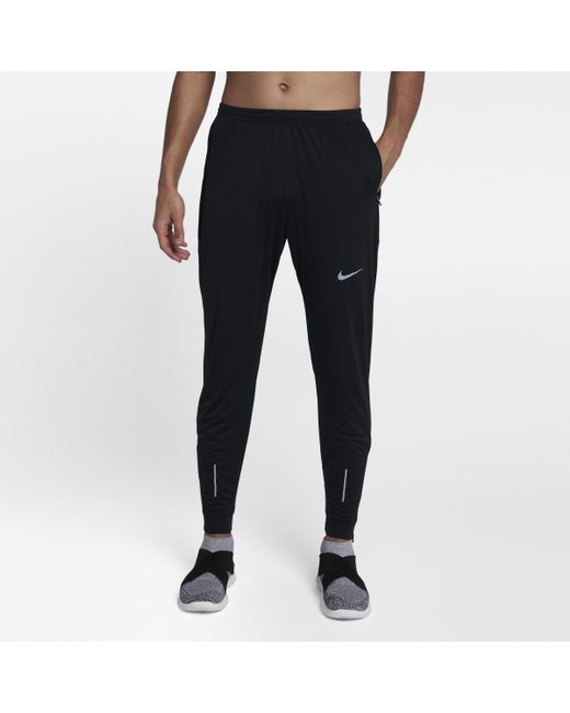 Nike Black Therma Essential Men's Running Pants for men