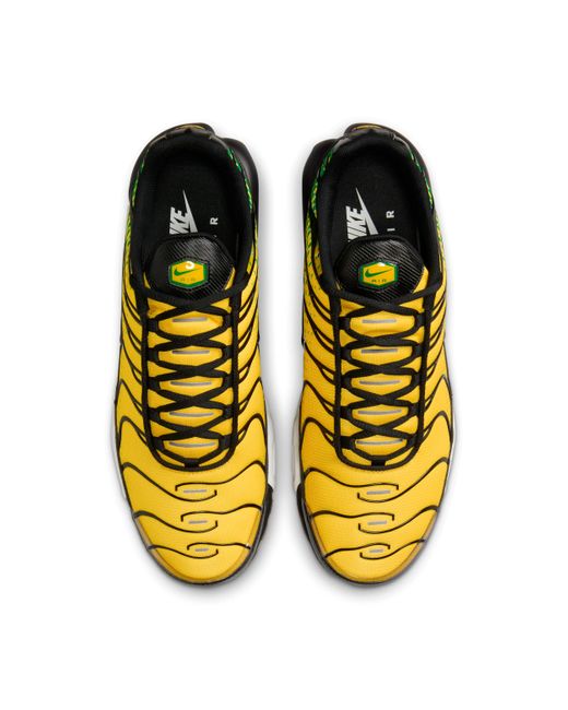 Nike Yellow Air Max Plus Shoes for men