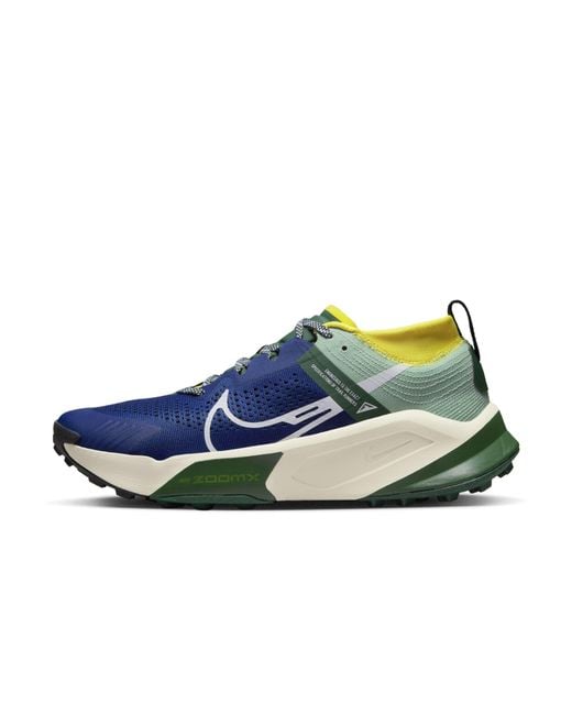 Nike Zoomx Zegama Trail-running Shoes Blue for Men | Lyst UK