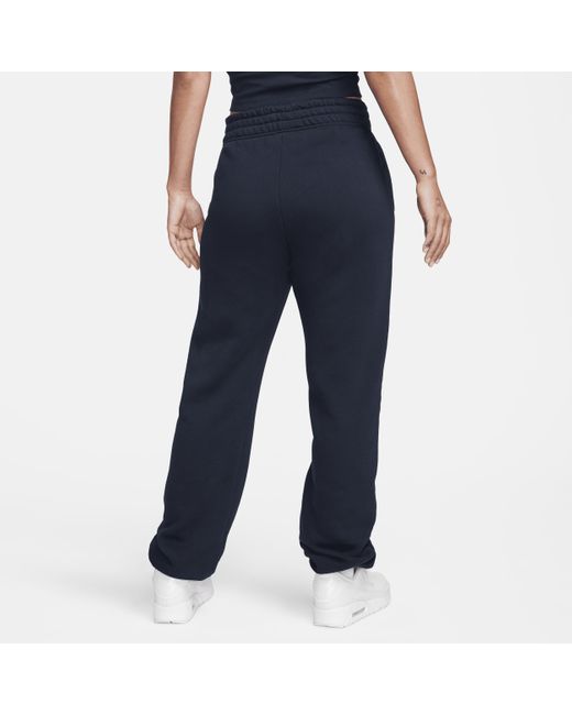 Nike Blue Sportswear Fleece joggers Cotton