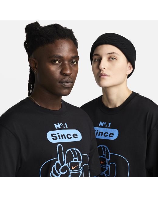 T-shirt da skateboard sb di Nike in Black da Uomo