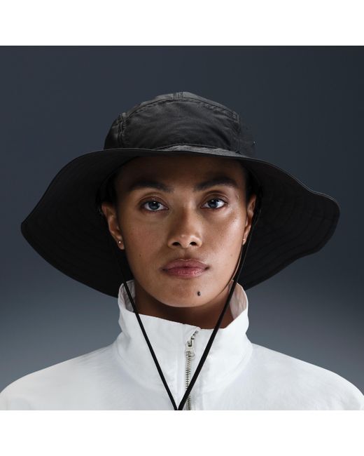Nike Black Apex Wide-Brim Bucket Hat