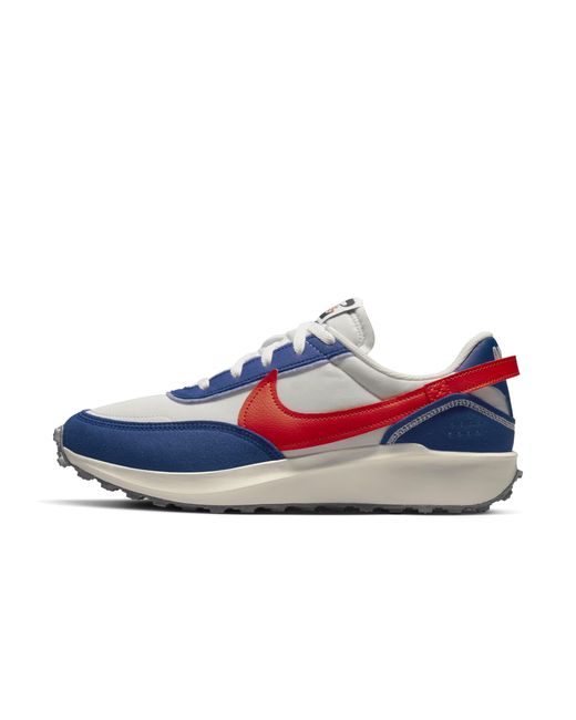 Nike Suede Waffle Debut Swoosh Shoes in Blue for Men | Lyst