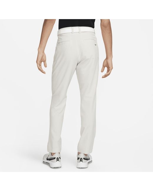 Pantaloni da golf slim fit tour repel di Nike in White da Uomo