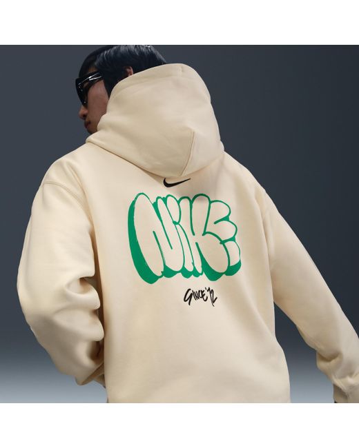 Sweat À Capuche En Tissu Fleece Solo Swoosh Pour Homme Nike pour homme en coloris Blue