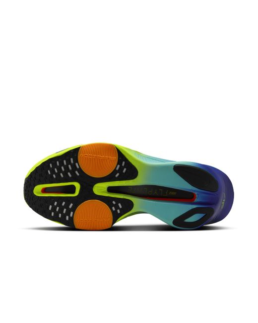 Nike Yellow Alphafly 3 Road Racing Shoes