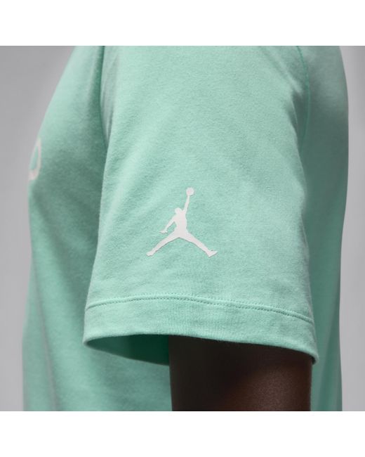T-shirt jordan flight mvp di Nike in Green da Uomo