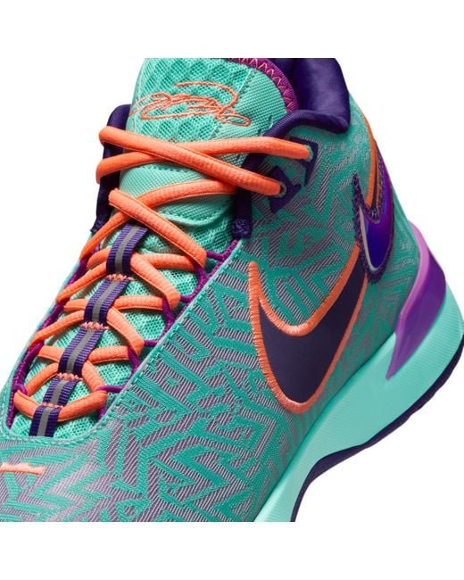 Nike Blue Lebron Nxxt Genisus Basketball Shoes for men