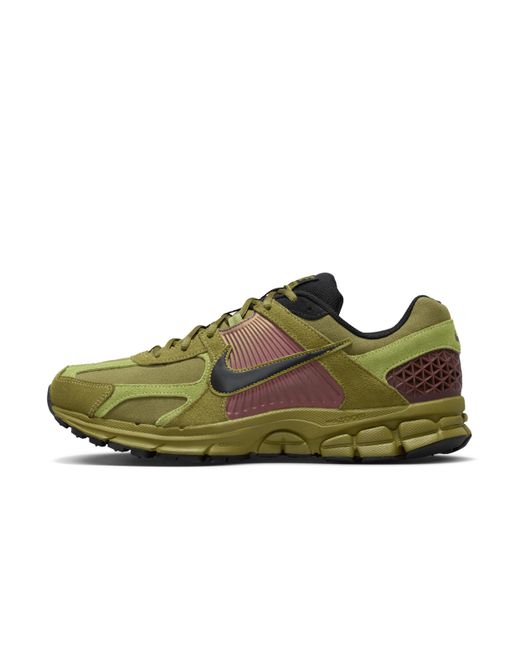 Nike Green Zoom Vomero 5 Shoes Leather for men