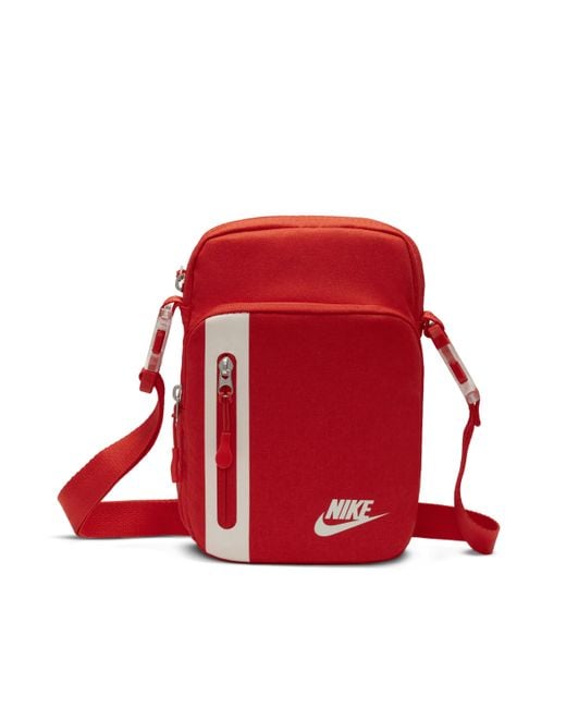 Nike Red Elemental Premium Crossbody Bag (4l)