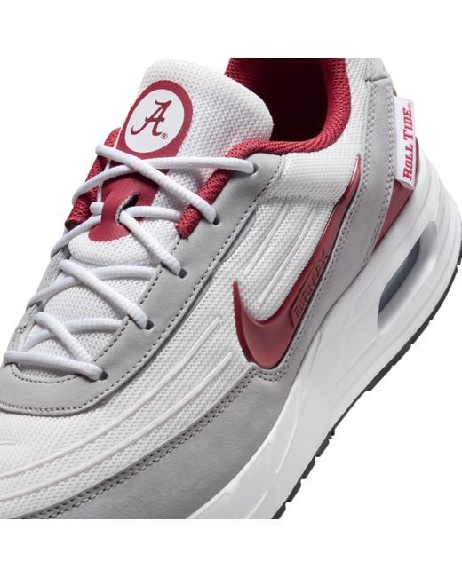 Nike White College Air Max Verse (Alabama) Shoes for men