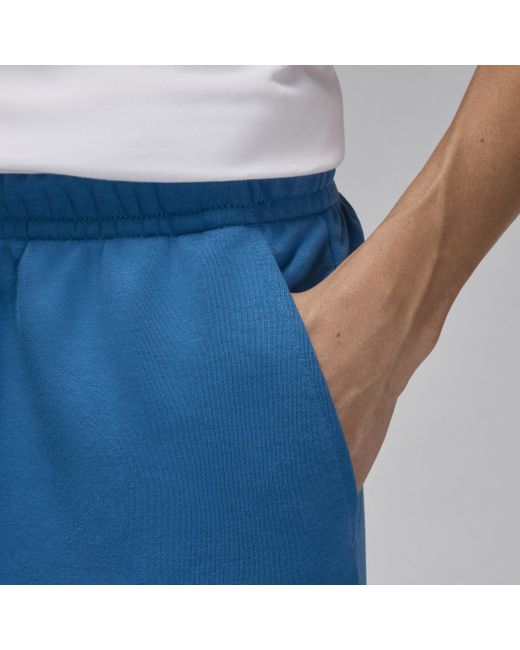 Nike Blue Jordan Essentials Loopback Fleece Shorts for men