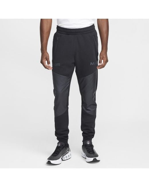 Nike Gray Sportswear Air Max Fleece Joggers for men