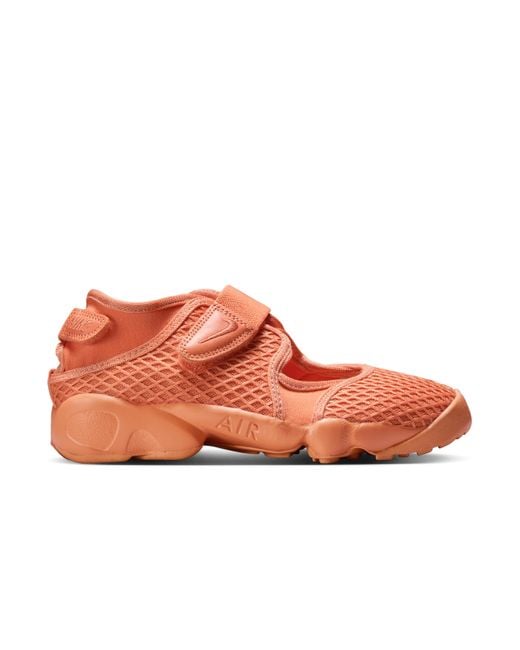 Nike Orange Air Rift Shoes