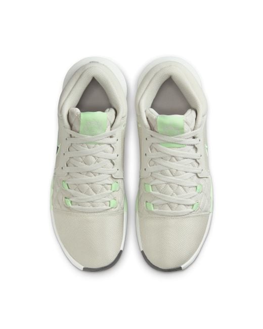 Nike White Lebron Witness Viii Basketball Shoes for men