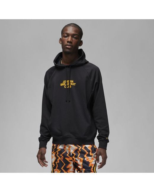 Nike Jordan Dri-fit Sport Bc Graphic Fleece Pullover in Black for Men ...
