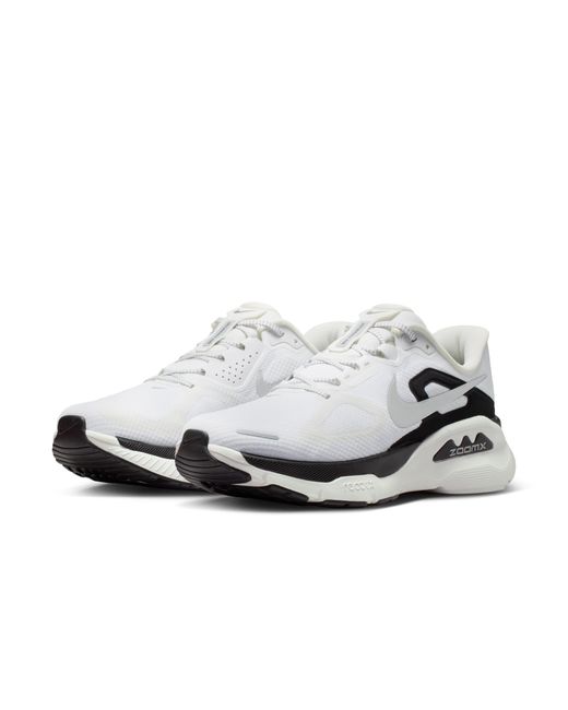 Nike White Structure Plus Road Running Shoes for men