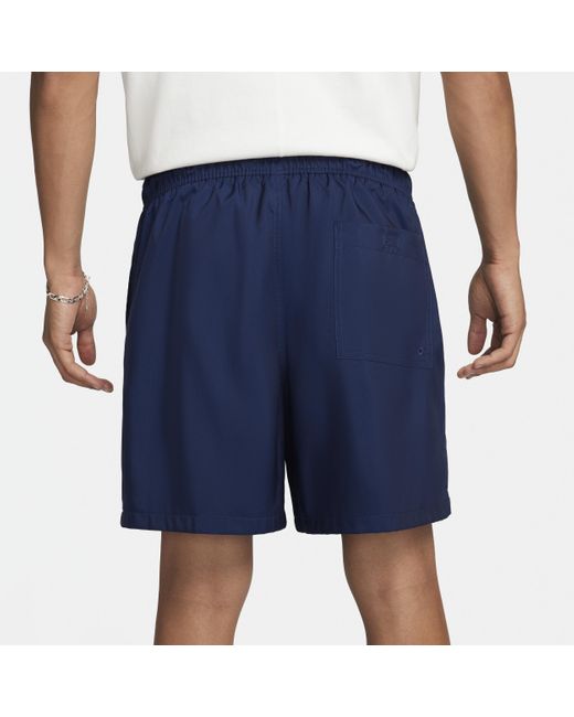 Nike Blue Club Woven Flow Shorts for men