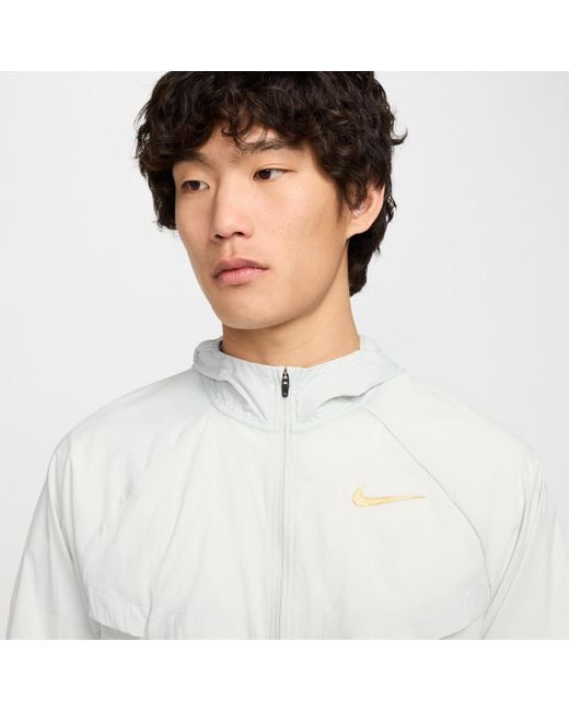 Nike X Jakob Waterafstotend Hardloopjack Voor in het White voor heren