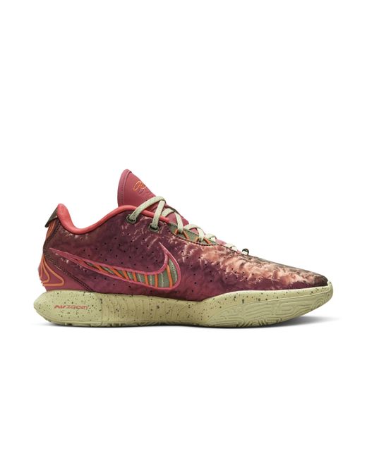 Nike Brown Lebron Xxi "queen Conch" Basketball Shoes for men