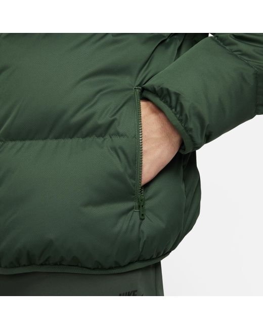 Nike Green Sportswear Club Puffer Jacket for men