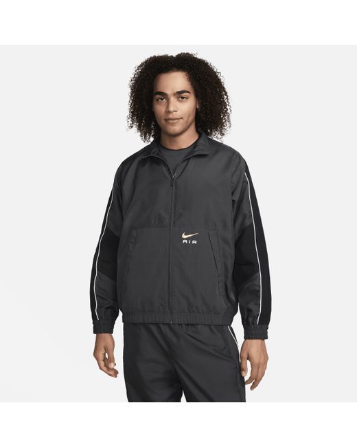 Nike Gray Air Woven Tracksuit Jacket for men