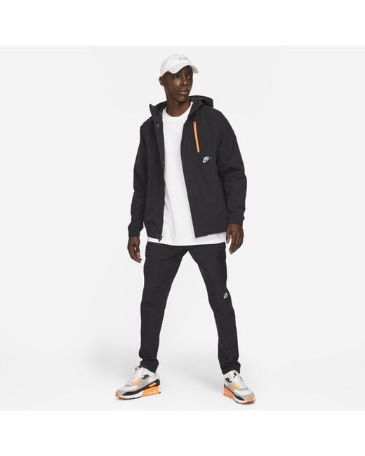 Nike Air Max Woven Jacket Black for Men | Lyst UK