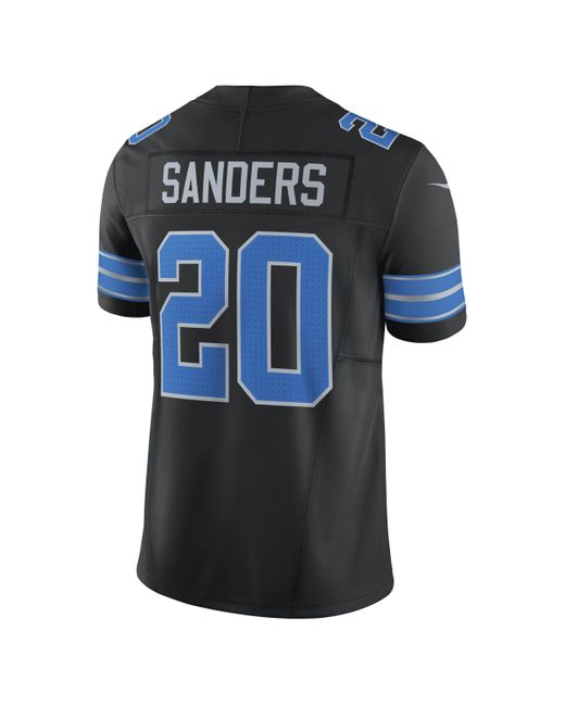 Nike Blue Barry Sanders Detroit Lions Dri-fit Nfl Limited Football Jersey for men