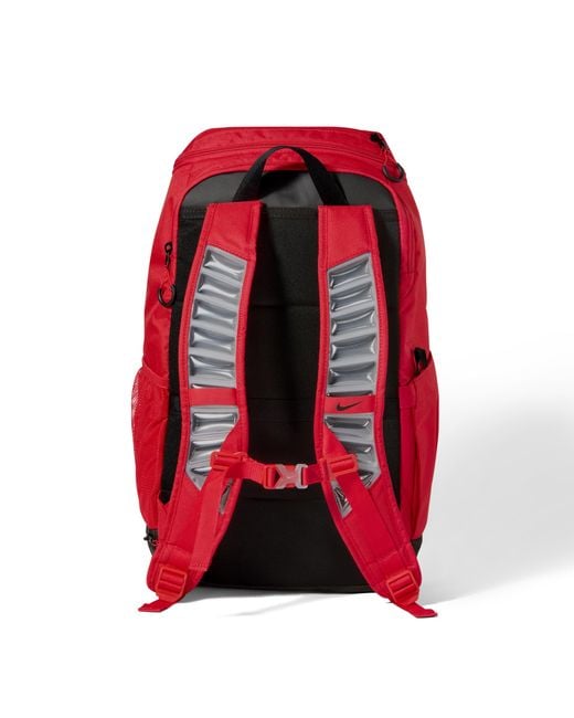 nike air max backpack red Amazon.com | Adult Bubble (17L) Grey providing safe storage for your tech and valuables Nike Varsity Elite Backpack (32L)