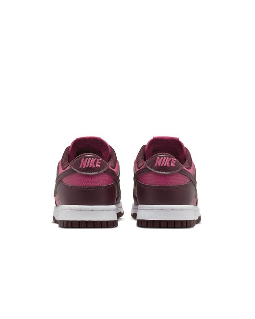 Nike Red Dunk Low Shoes
