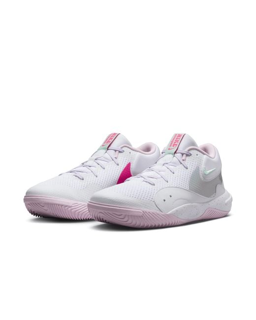 Nike White Hyperquick Se Volleyball Shoes for men