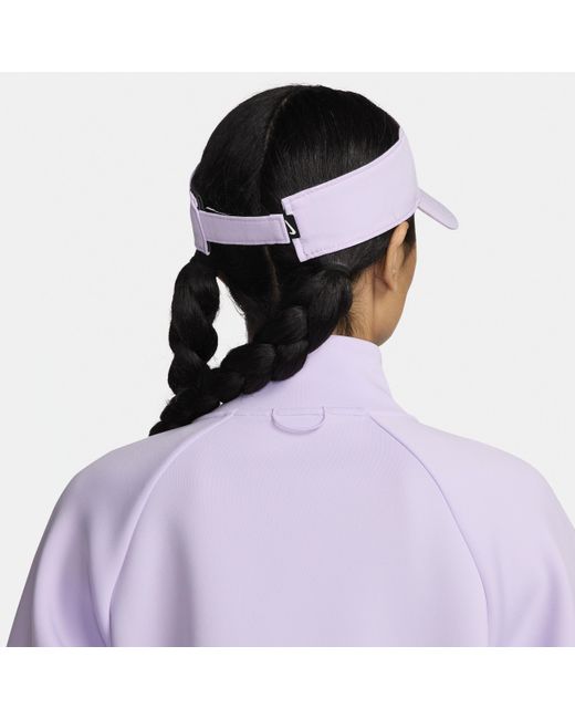Nike Purple Dri-fit Ace Swoosh Visor