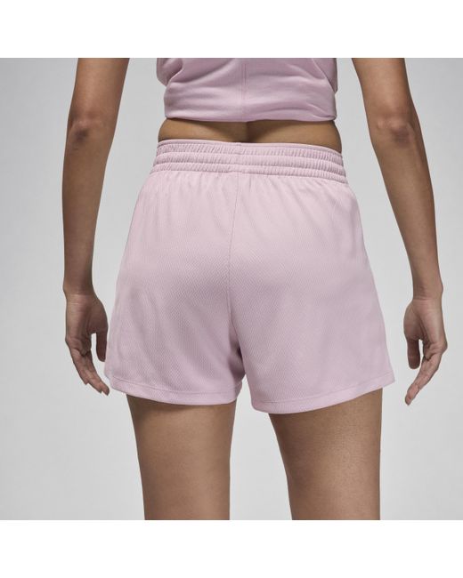 Nike Pink Jordan Sport Mesh Shorts Polyester