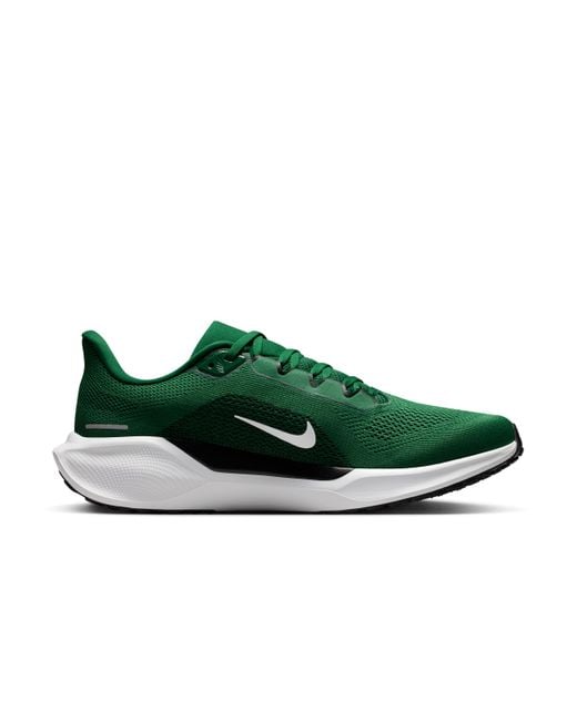Nike Green New York Jets Pegasus 41 Nfl Road Running Shoes for men