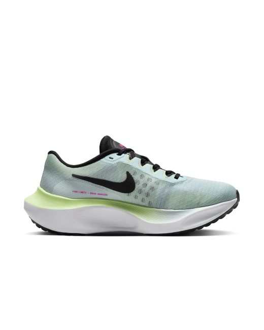 Nike White Zoom Fly 5 Road Running Shoes