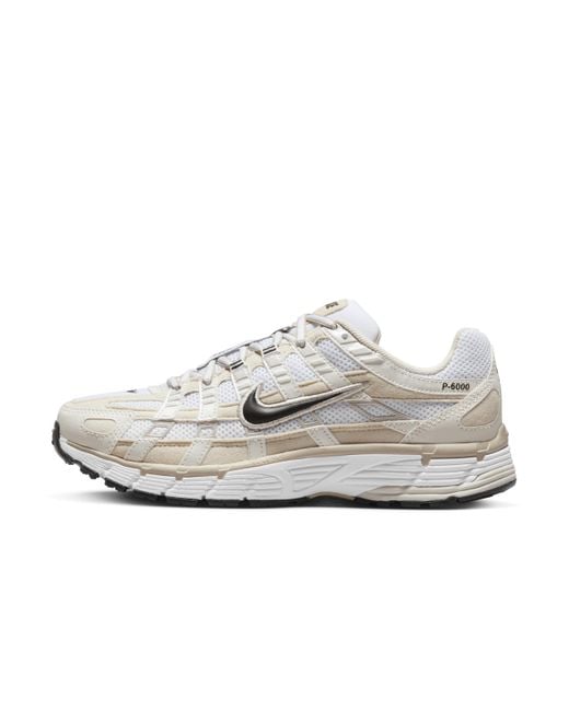 Nike White P-6000 Shoes