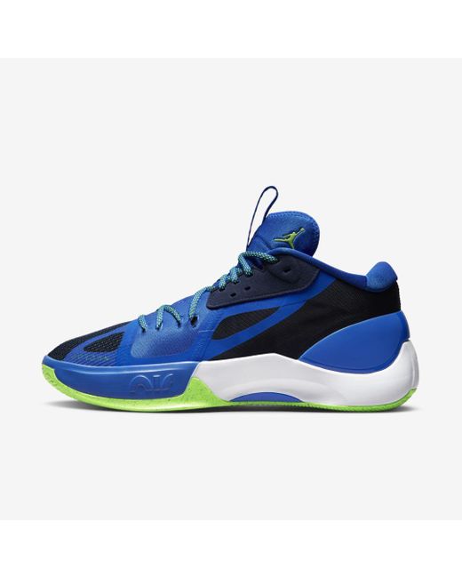 Nike Jordan Zoom Separate Basketball Shoes in Blue for Men | Lyst