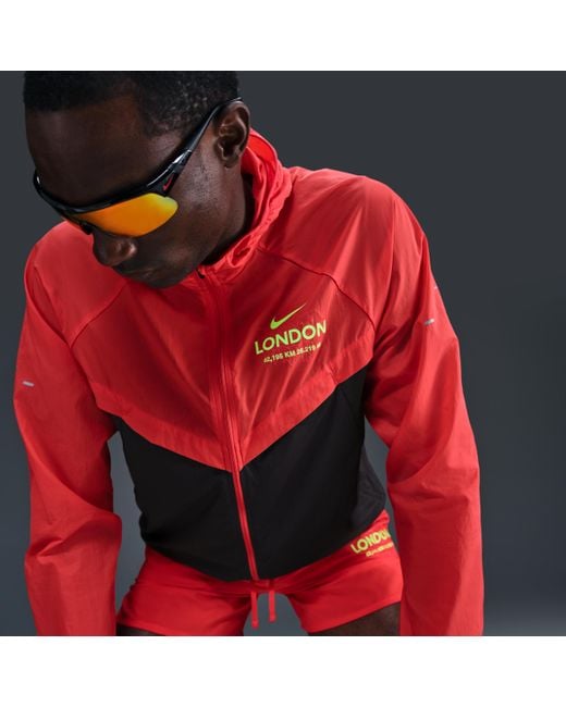 Nike Red Stride Repel Running Jacket for men