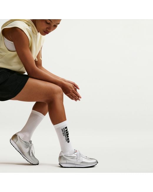 Nike White Everyday Elevated Crew Socks (2 Pairs)