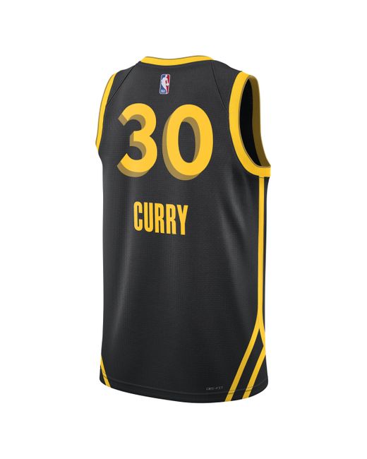 Nike Black Steph Curry Gsw City Edition 23/24 Jersey Steph Curry Gsw City Edition 23/24 Jersey for men