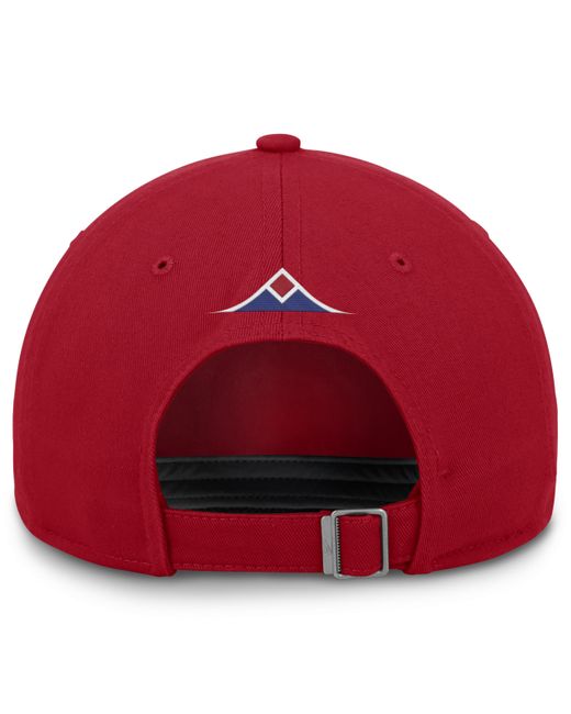Nike Red Atlanta Braves City Connect Club Mlb Adjustable Hat