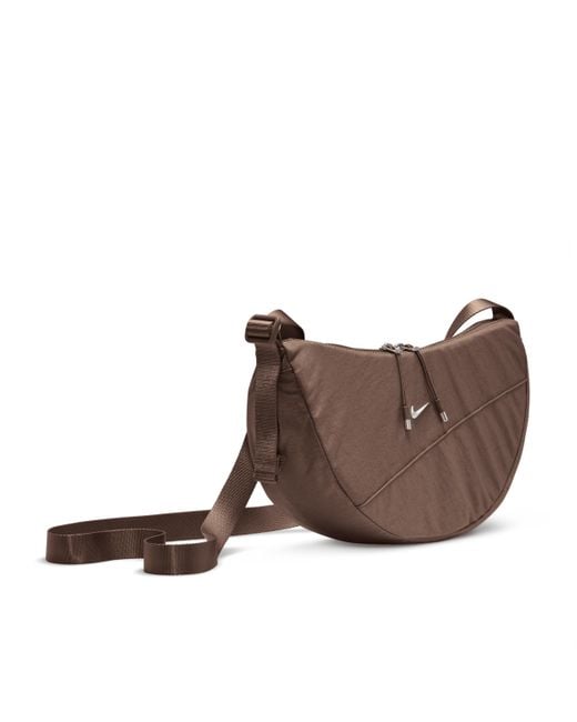 Nike Brown Aura Crescent Cross-Body Bag (4L)