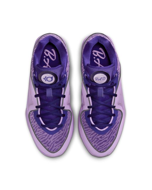 Nike Purple Kd16 'b.a.d.' Basketball Shoes for men